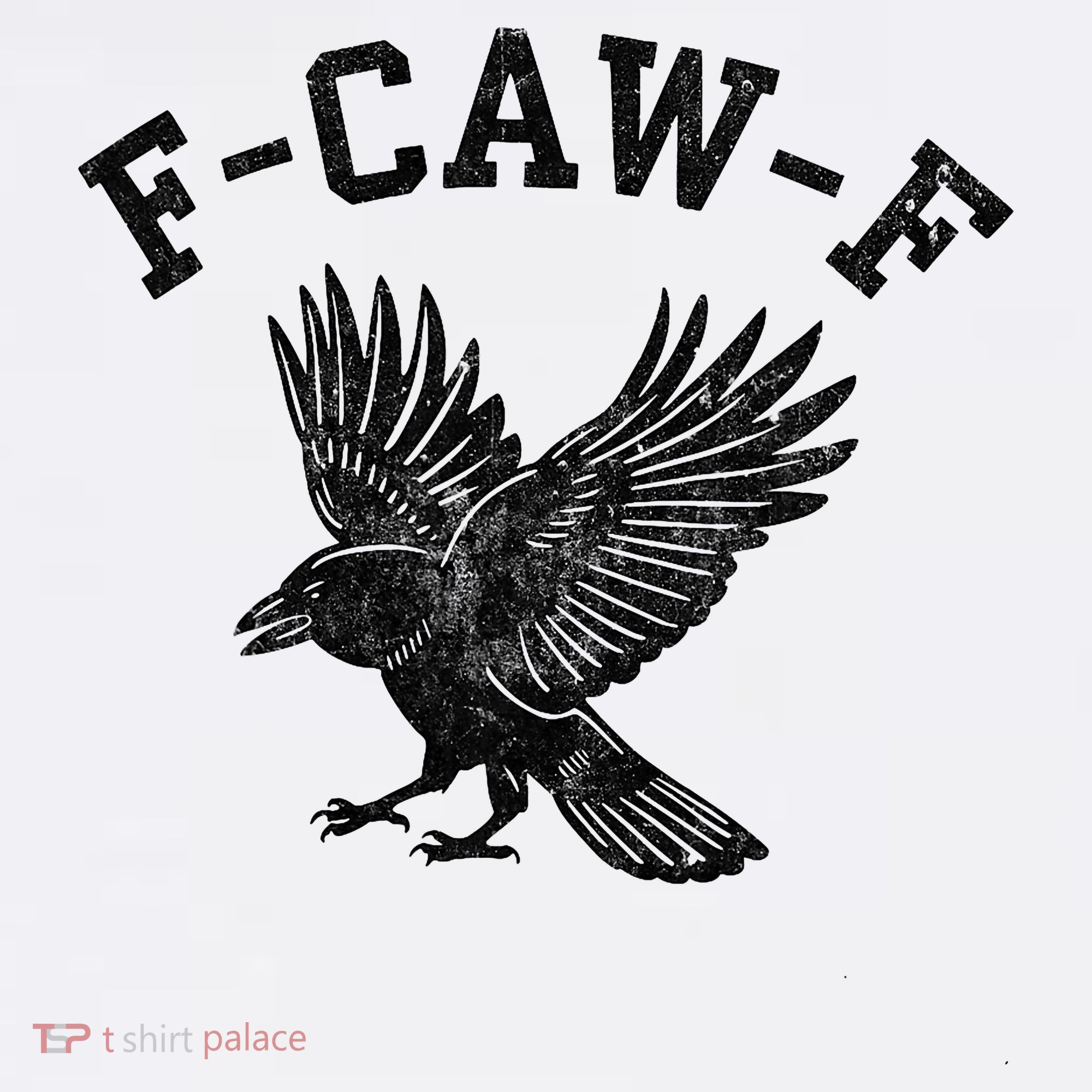 Funny F CAW F Crow Women's Hoodie