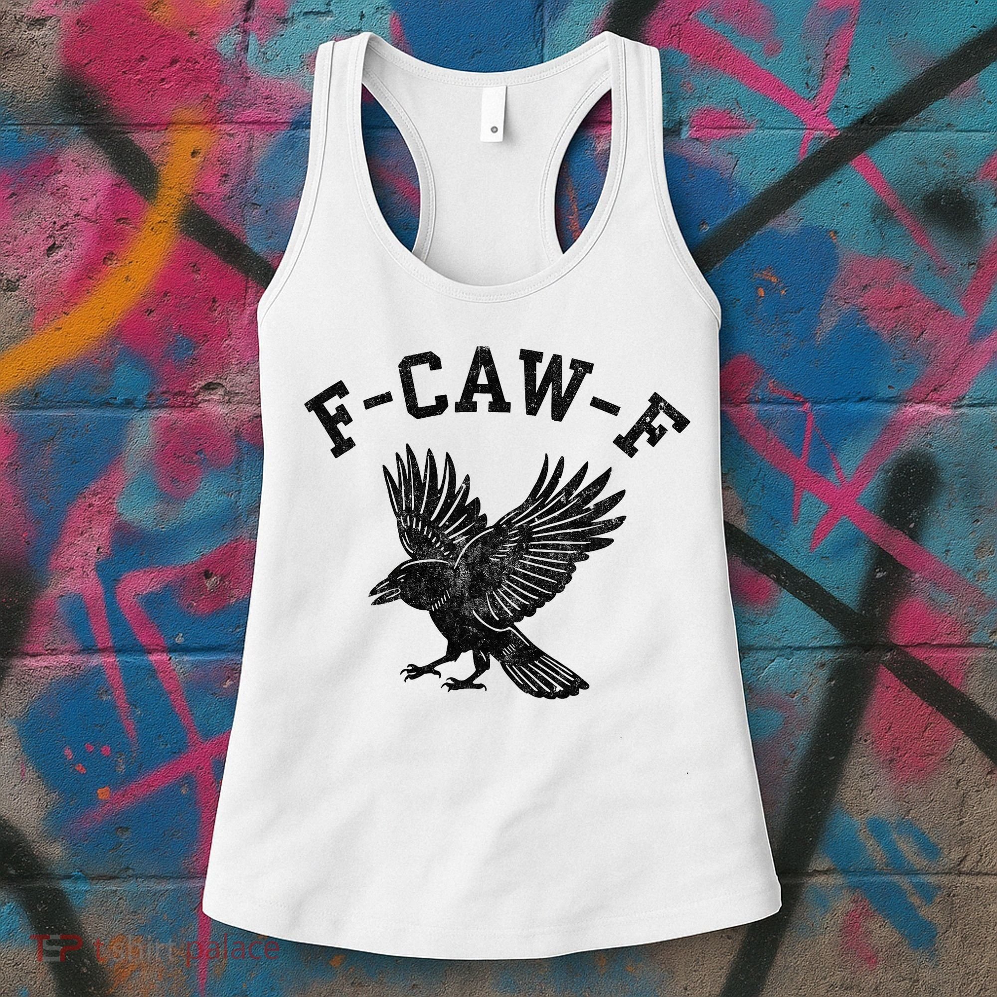 Funny F CAW F Crow Women's Tank Top