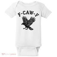 Funny F CAW F Crow Baby Bodysuit thumb 0