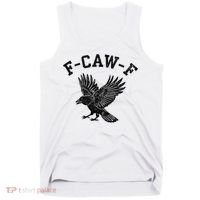 Funny F CAW F Crow Tank Top thumb 0