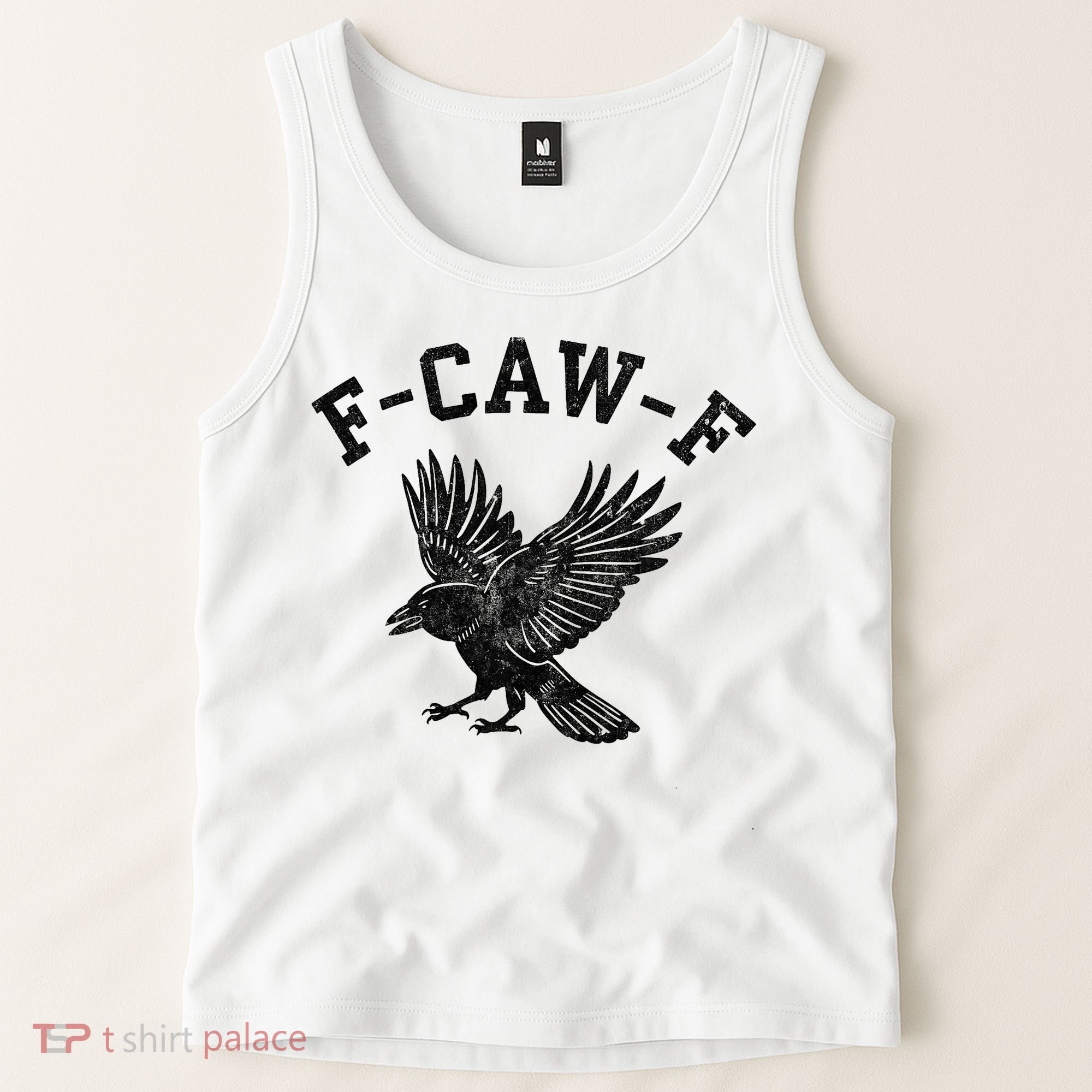 Funny F CAW F Crow Tank Top