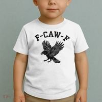 Funny F CAW F Crow Toddler T-Shirt thumb 2