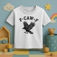 Funny F CAW F Crow Toddler T-Shirt thumb 3