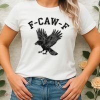 Funny F CAW F Crow Women's T-Shirt thumb 2