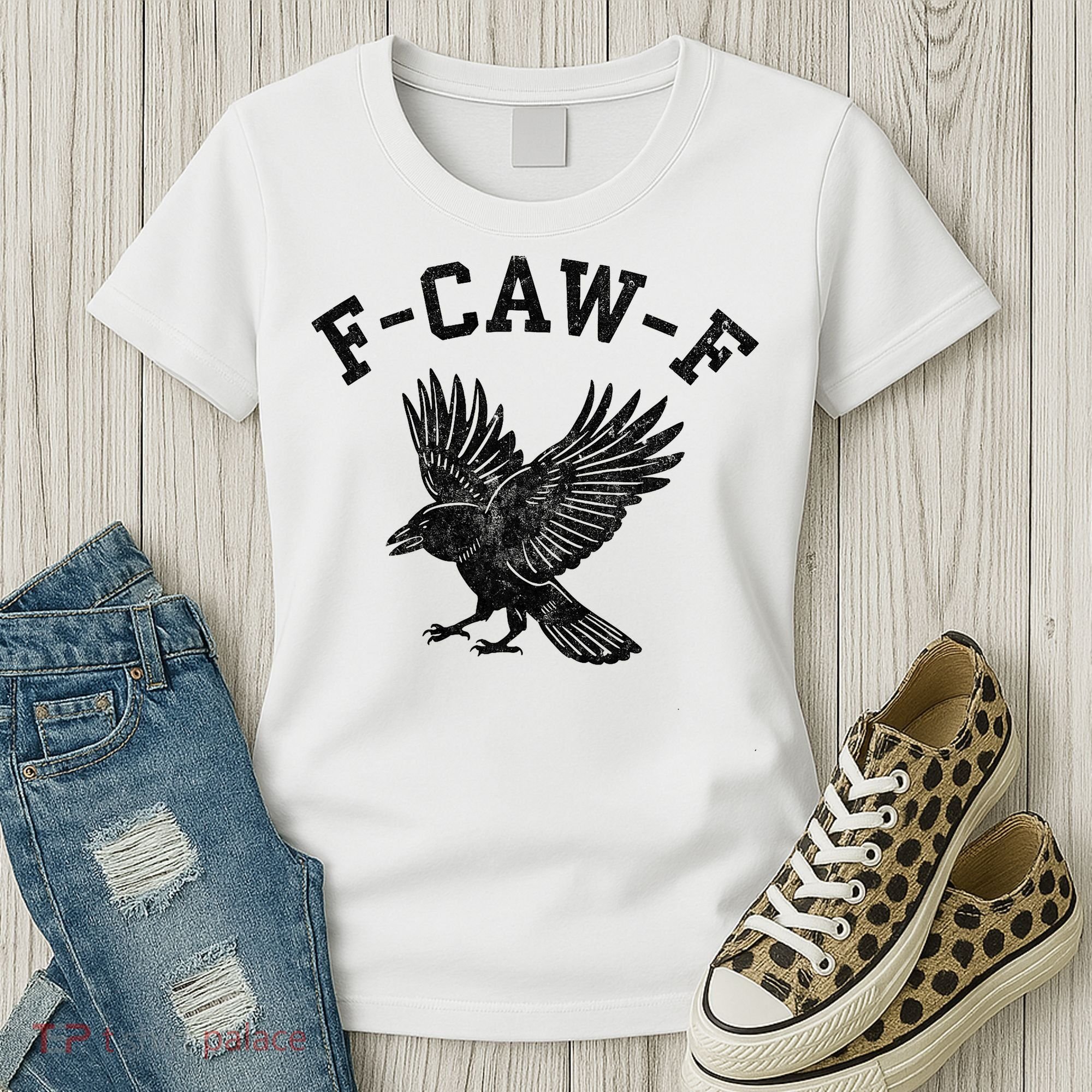 Funny F CAW F Crow Women's T-Shirt