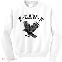 Funny F CAW F Crow Kids Sweatshirt thumb 0