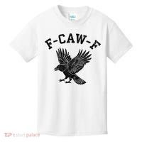 Funny F CAW F Crow Kids T-Shirt thumb 0