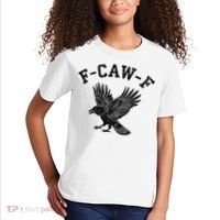 Funny F CAW F Crow Kids T-Shirt thumb 2