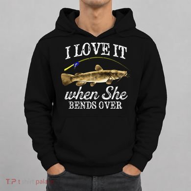 Funny Flathead Catfish Fishing Freshwater Fish Graphic Hoodie