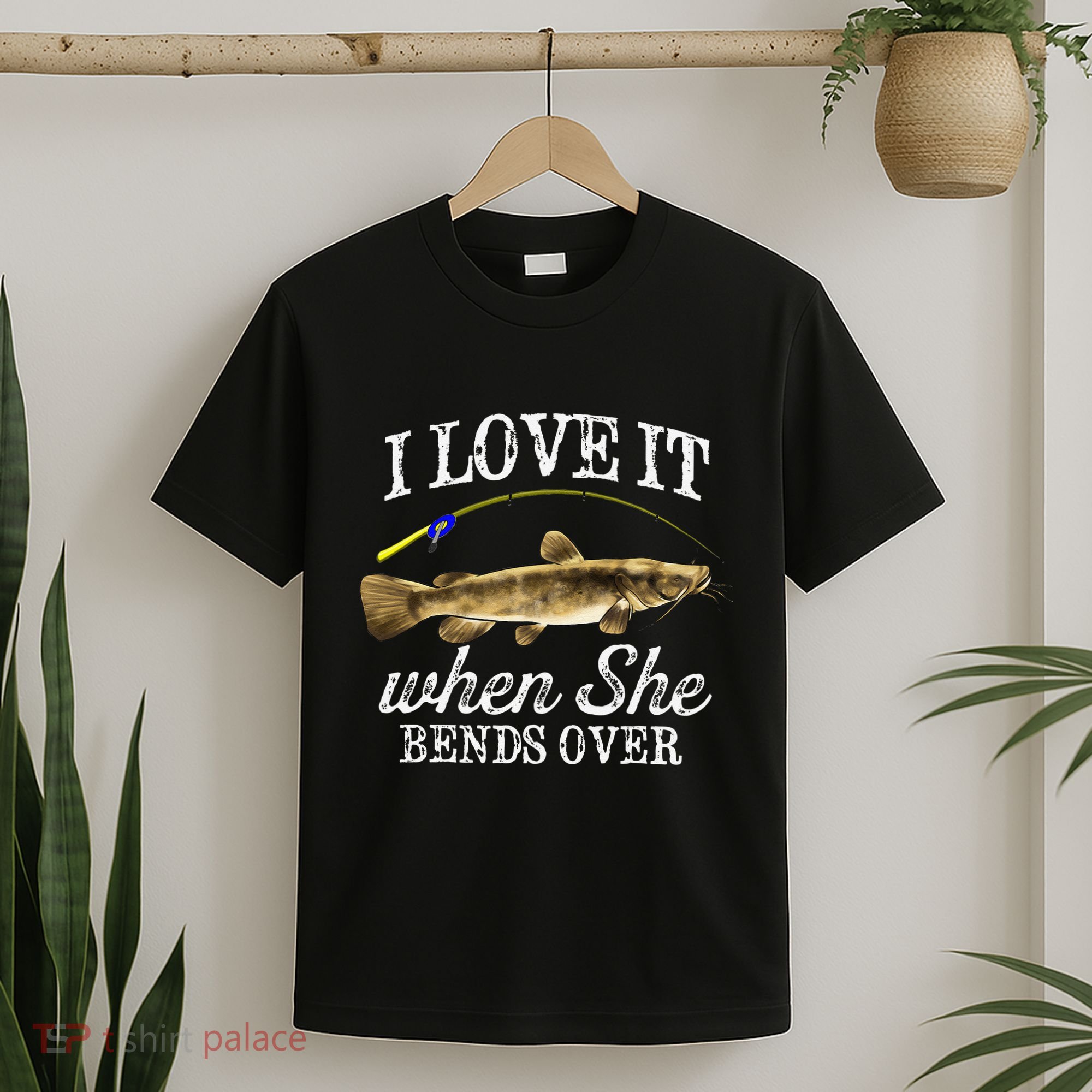 Funny Flathead Catfish Fishing Freshwater Fish Graphic T-Shirt