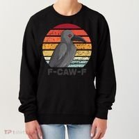 Funny F-Caw-F Crow Bird Women's Sweatshirt thumb 0
