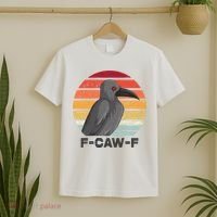 Funny F-Caw-F Crow Bird T-Shirt thumb 2