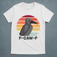 Funny F-Caw-F Crow Bird T-Shirt thumb 5