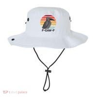 Funny F-Caw-F Crow Bird Bucket Hat thumb 0