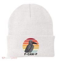 Funny F-Caw-F Crow Bird Beanie thumb 0