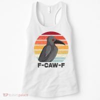 Funny F-Caw-F Crow Bird Women's Tank Top thumb 0