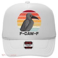 Funny F-Caw-F Crow Bird Hat thumb 0