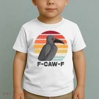 Funny F-Caw-F Crow Bird Toddler T-Shirt thumb 2