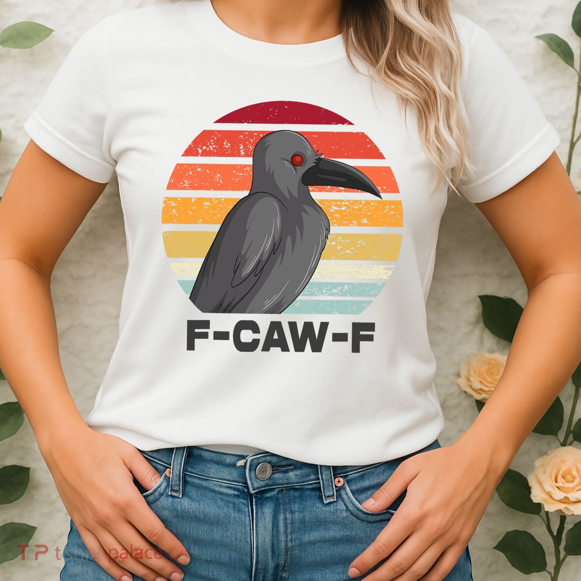 Funny F-Caw-F Crow Bird Women's T-Shirt