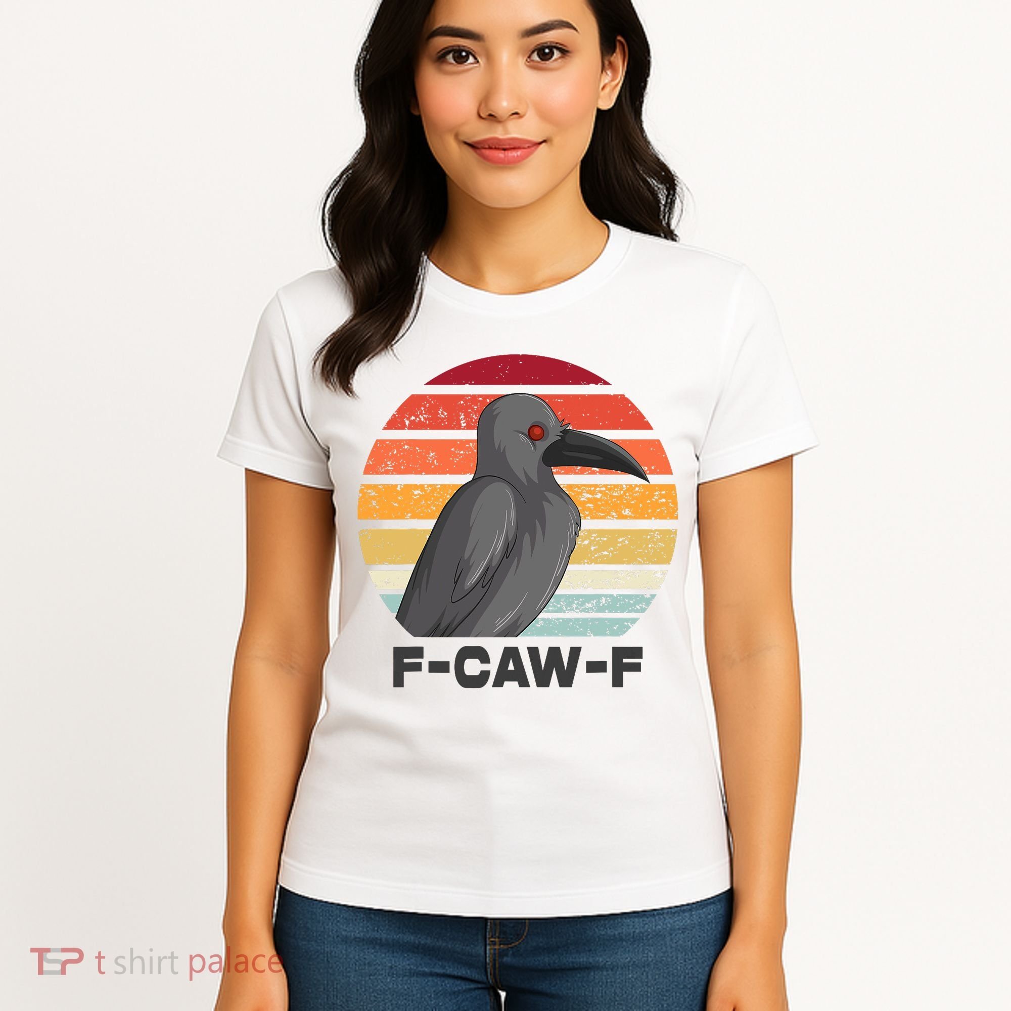 Funny F-Caw-F Crow Bird Women's T-Shirt