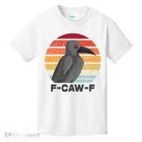 Funny F-Caw-F Crow Bird Kids T-Shirt thumb 0