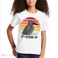 Funny F-Caw-F Crow Bird Kids T-Shirt thumb 2