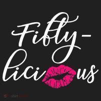 Fiftylicious Fifty Cute 50th Birthday For Her Funny Gift Beanie thumb 2