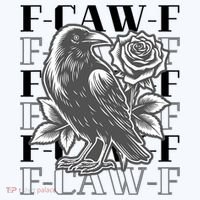Funny F-Caw-F Crow Black Crow, F-Caw-F Black Bird Pajama Set thumb 2