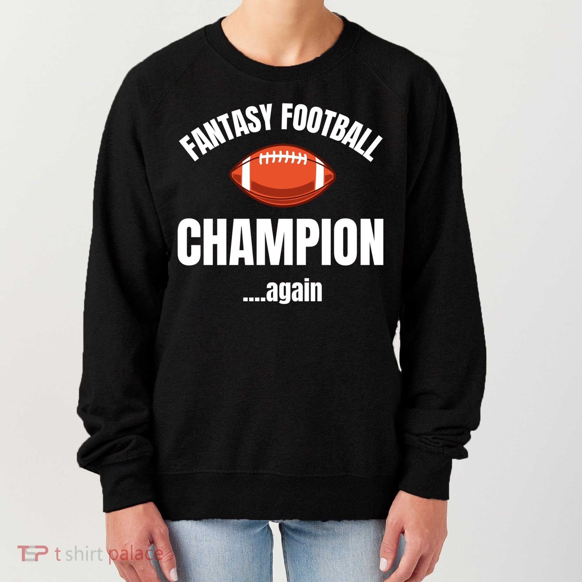 Fantasy Football Champion Repeat Winner Gift Women's Sweatshirt