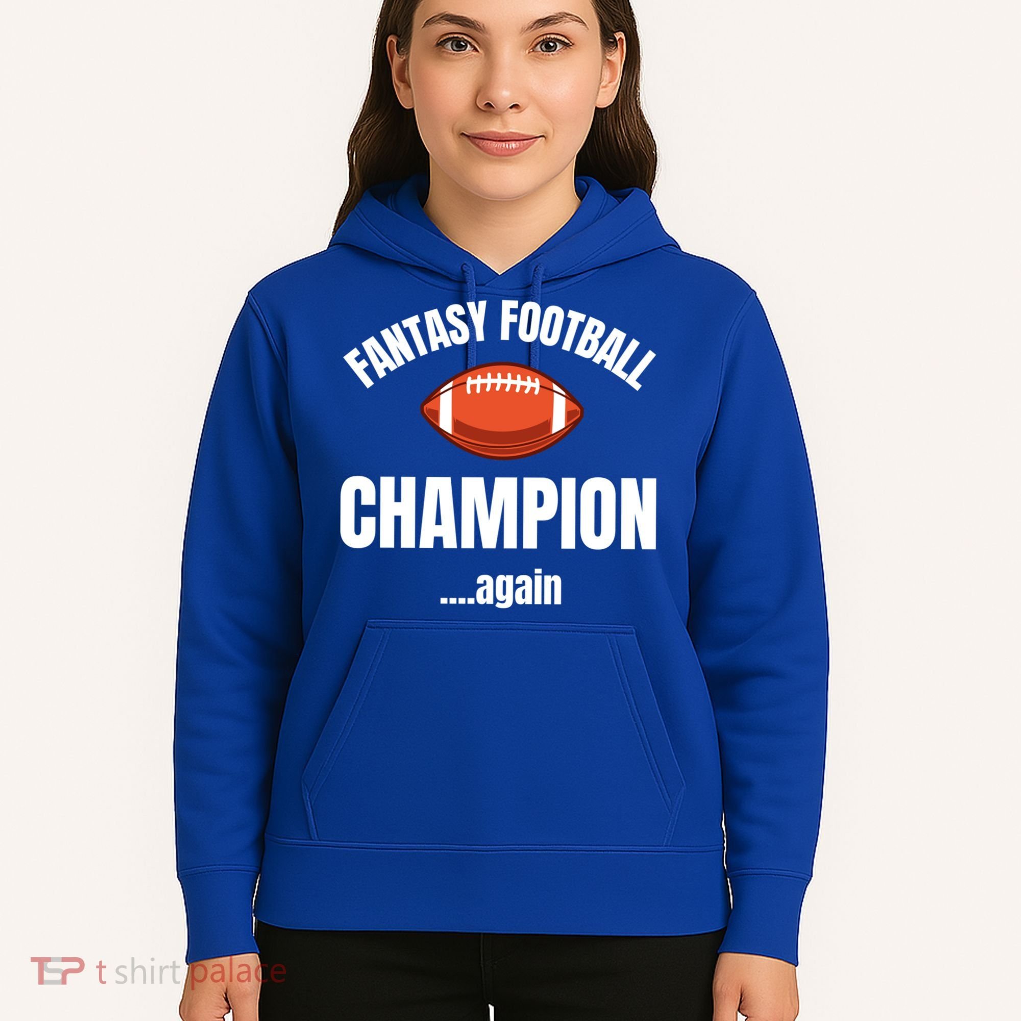 Fantasy Football Champion Repeat Winner Gift Hoodie