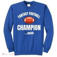 Fantasy Football Champion Repeat Winner Gift Sweatshirt thumb 0