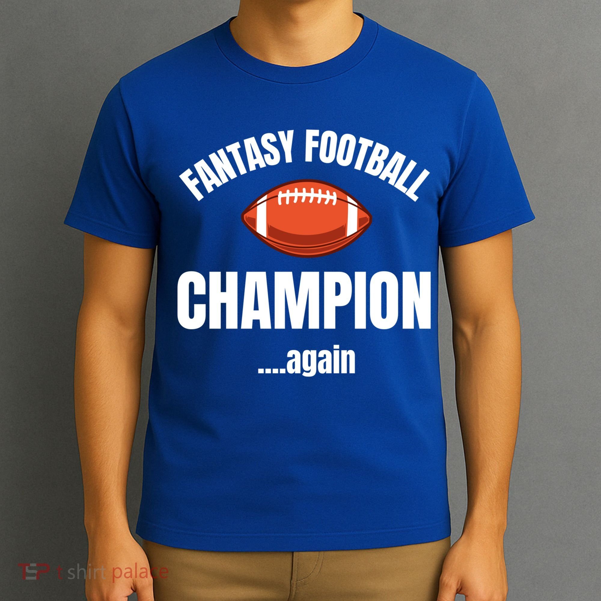 Fantasy Football Champion Repeat Winner Gift T-Shirt