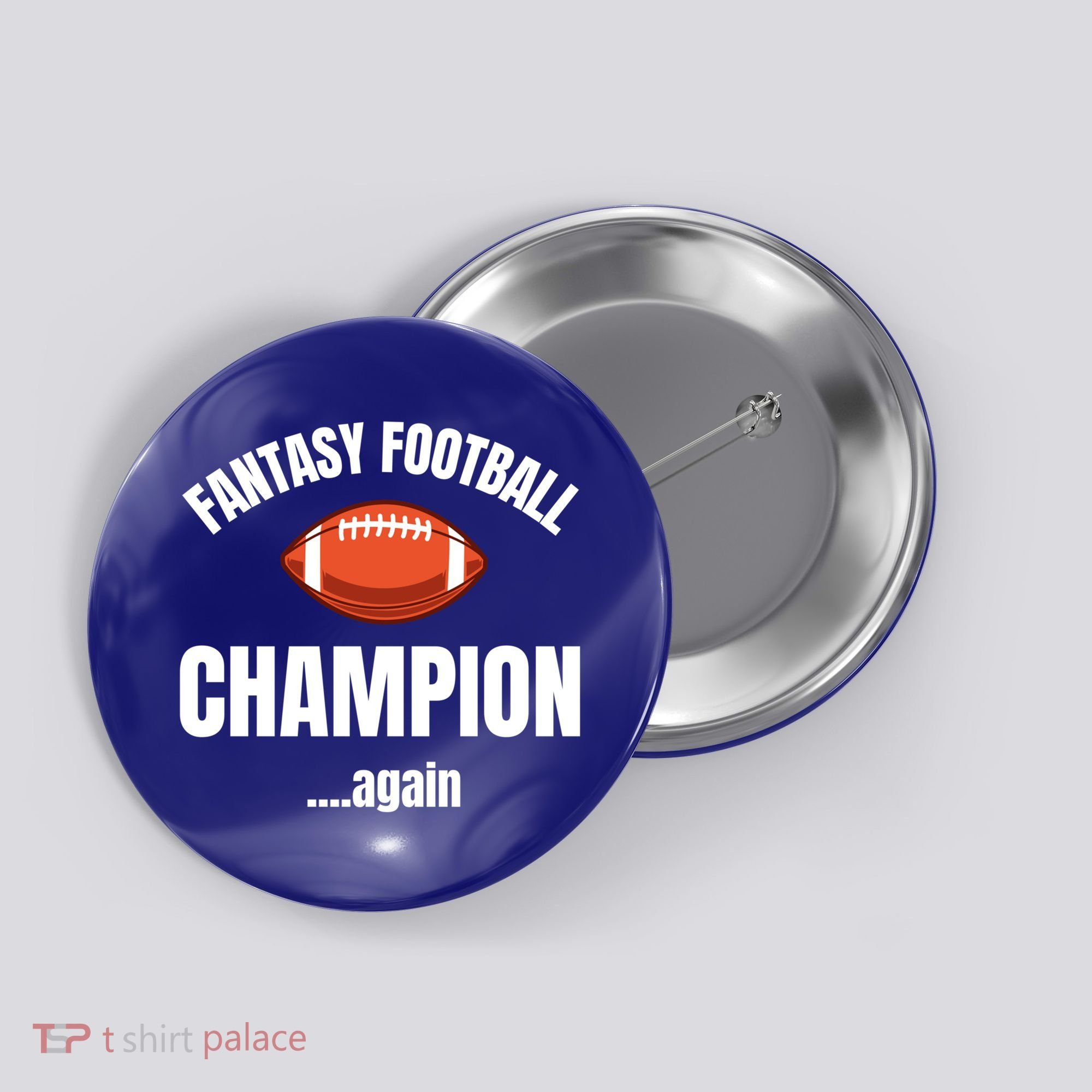 Fantasy Football Champion Repeat Winner Gift Button