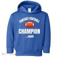 Fantasy Football Champion Repeat Winner Gift Toddler Hoodie thumb 0