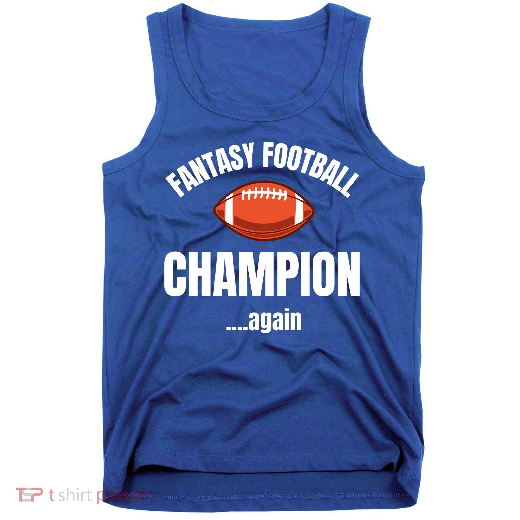 Fantasy Football Champion Repeat Winner Gift Tank Top