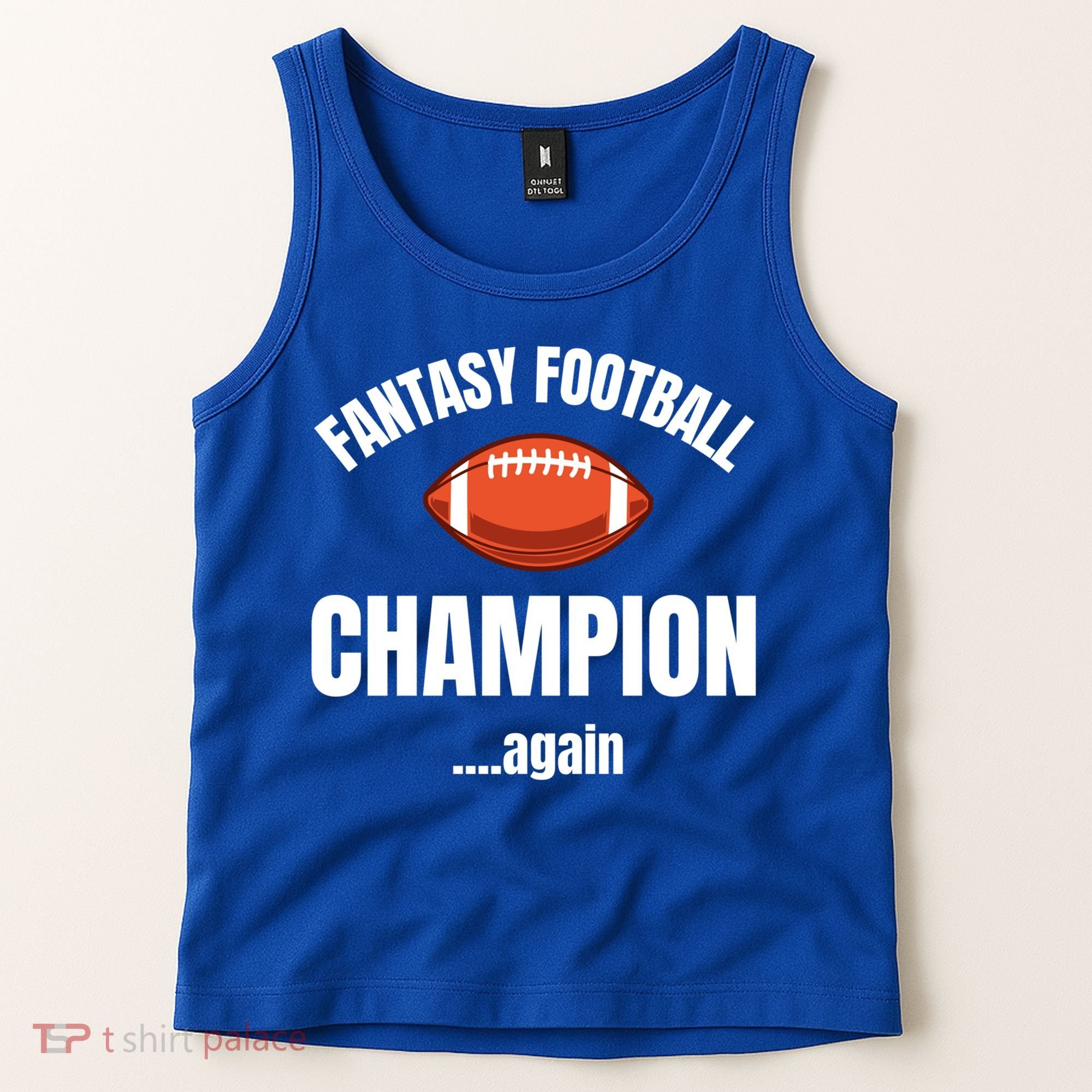 Fantasy Football Champion Repeat Winner Gift Tank Top