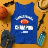 Fantasy Football Champion Repeat Winner Gift Tank Top thumb 4