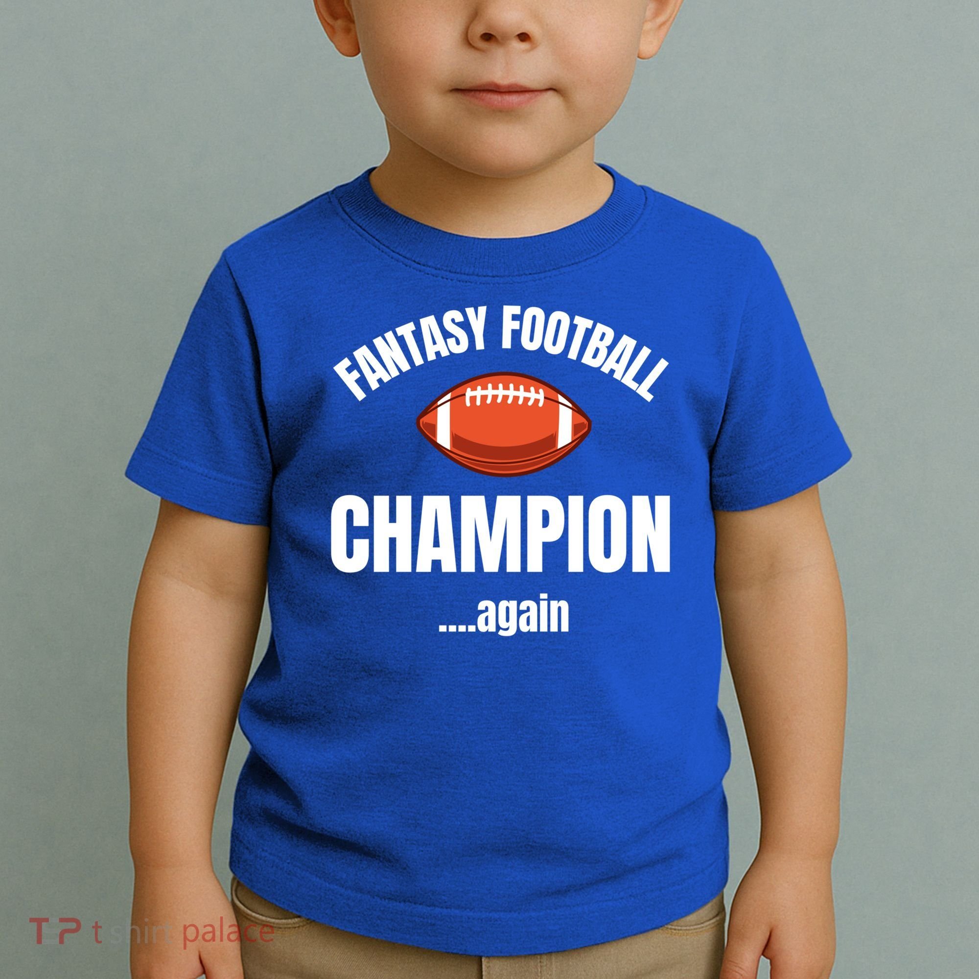 Fantasy Football Champion Repeat Winner Gift Toddler T-Shirt