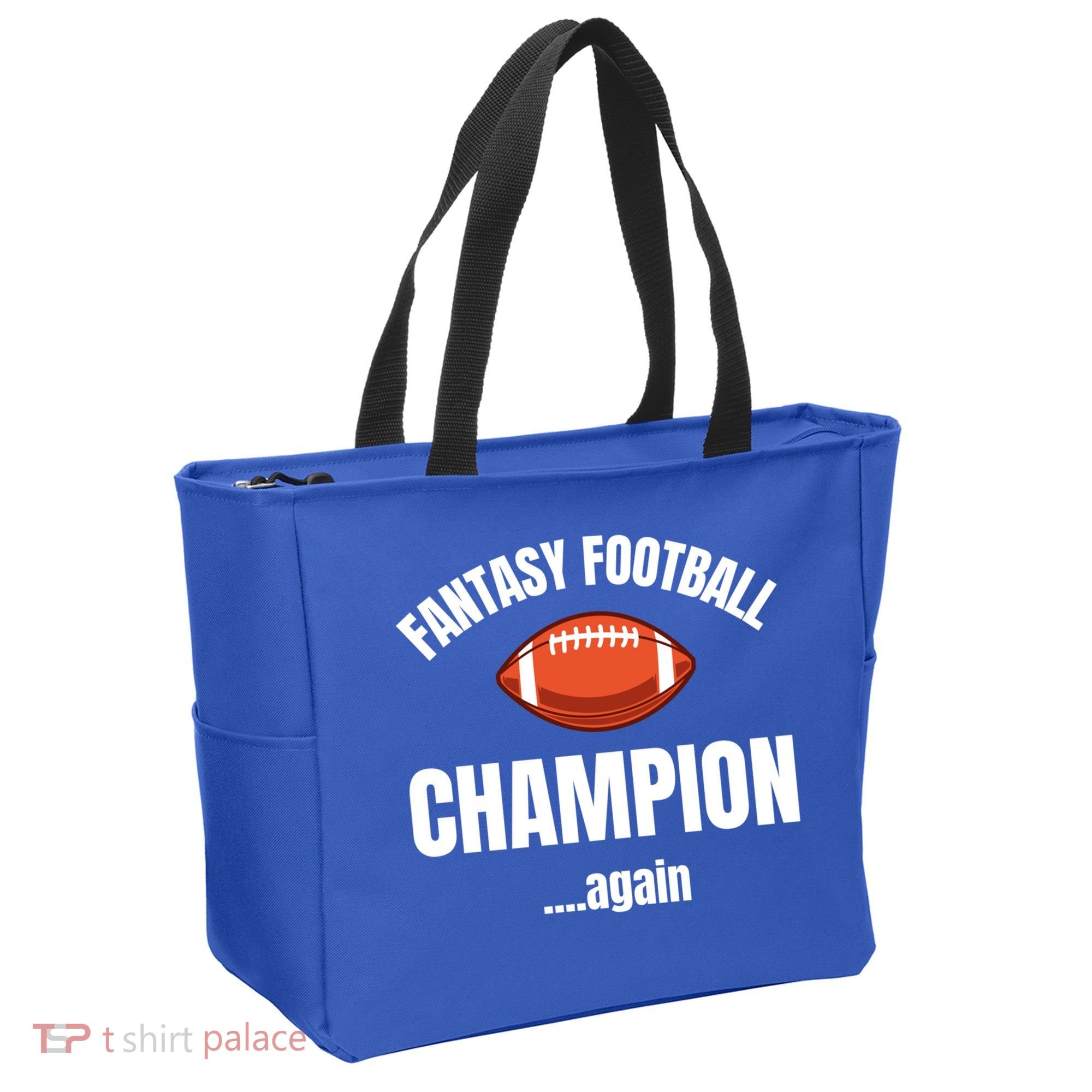Fantasy Football Champion Repeat Winner Gift Tote Bag