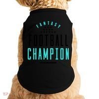 Fantasy Football Champion Winner League Draft Team Gift Doggie Tank thumb 0