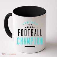 Fantasy Football Champion Winner League Draft Team Gift Coffee Mug thumb 0