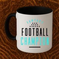 Fantasy Football Champion Winner League Draft Team Gift Coffee Mug thumb 2
