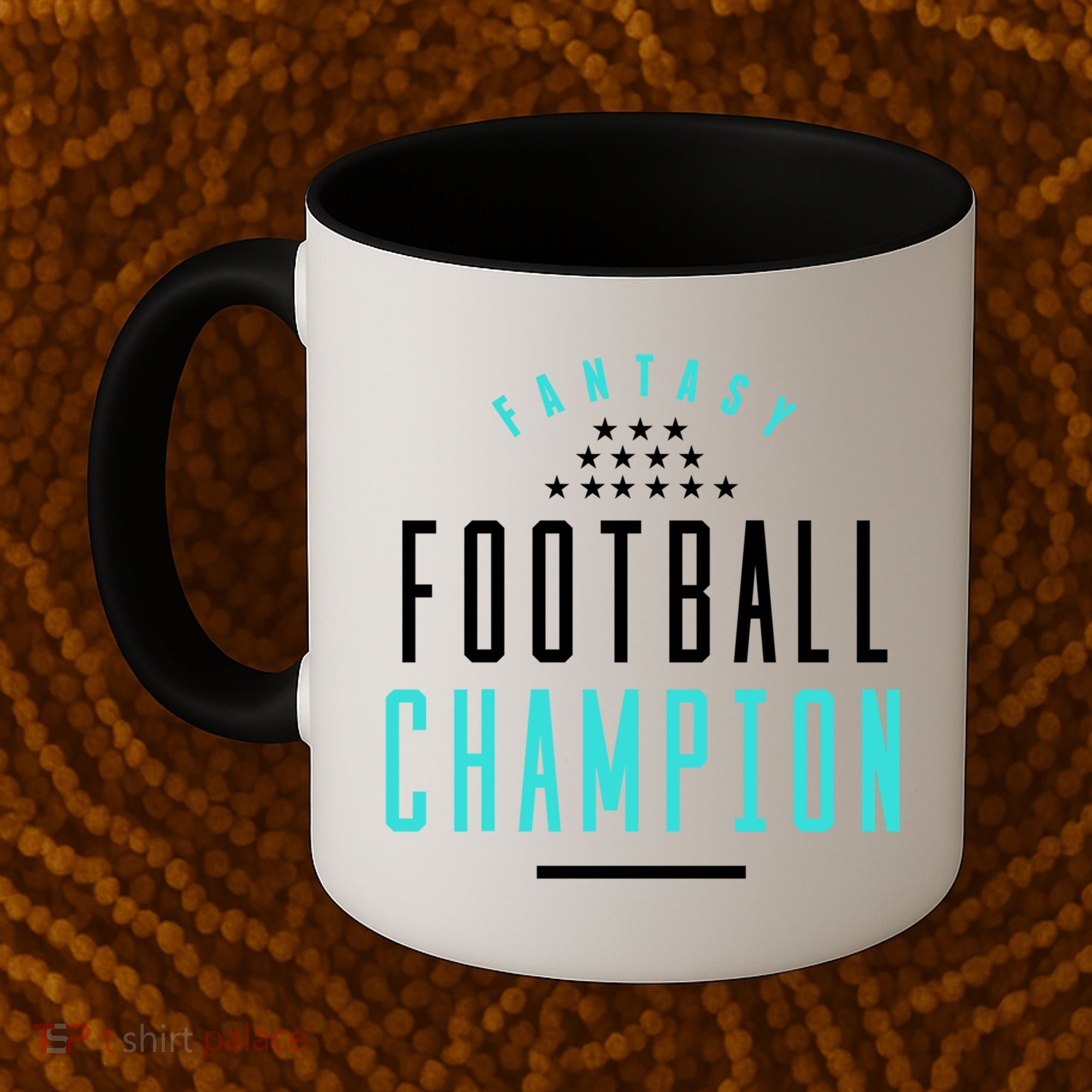 Fantasy Football Champion Winner League Draft Team Gift Coffee Mug