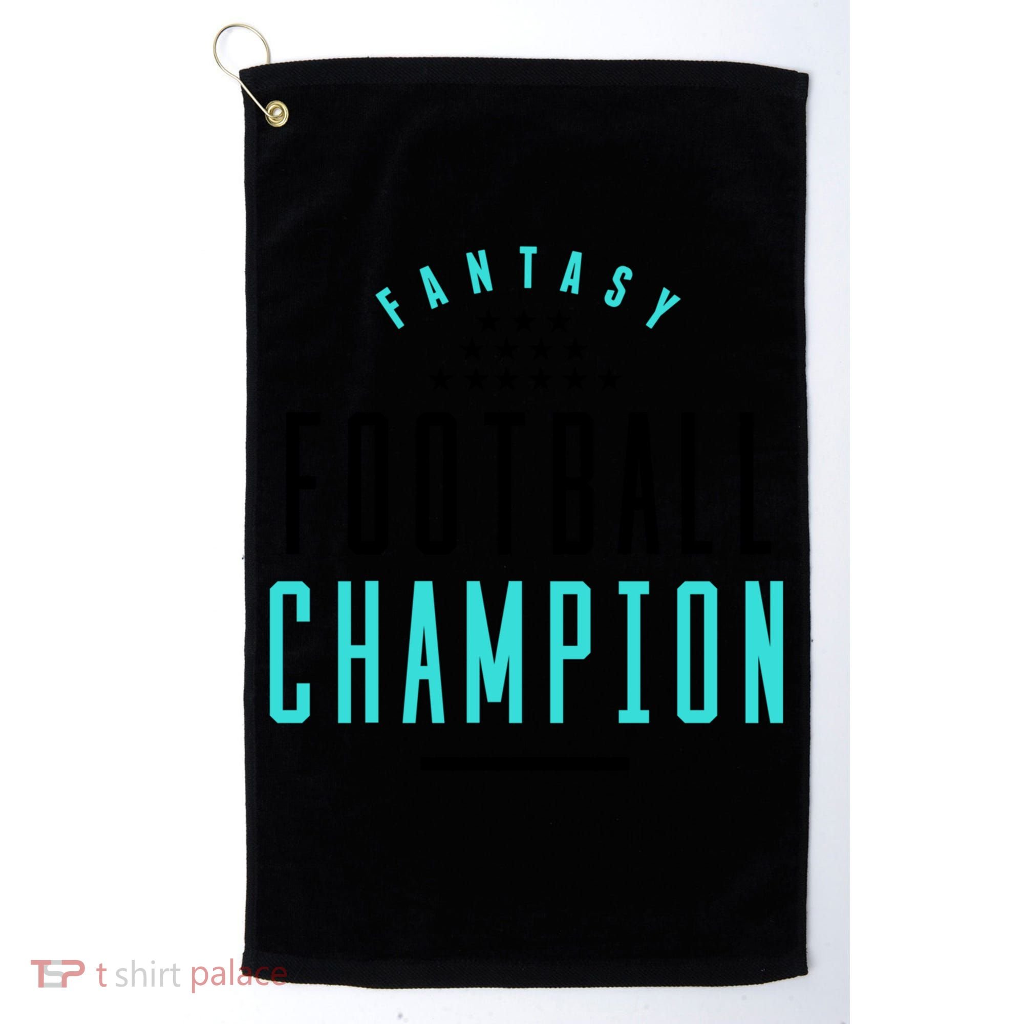 Fantasy Football Champion Winner League Draft Team Gift Golf Towel