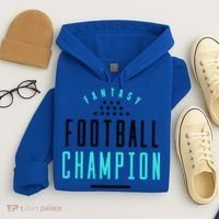 Fantasy Football Champion Winner League Draft Team Gift Hoodie thumb 4