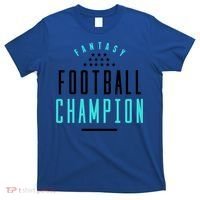 Fantasy Football Champion Winner League Draft Team Gift T-Shirt thumb 0