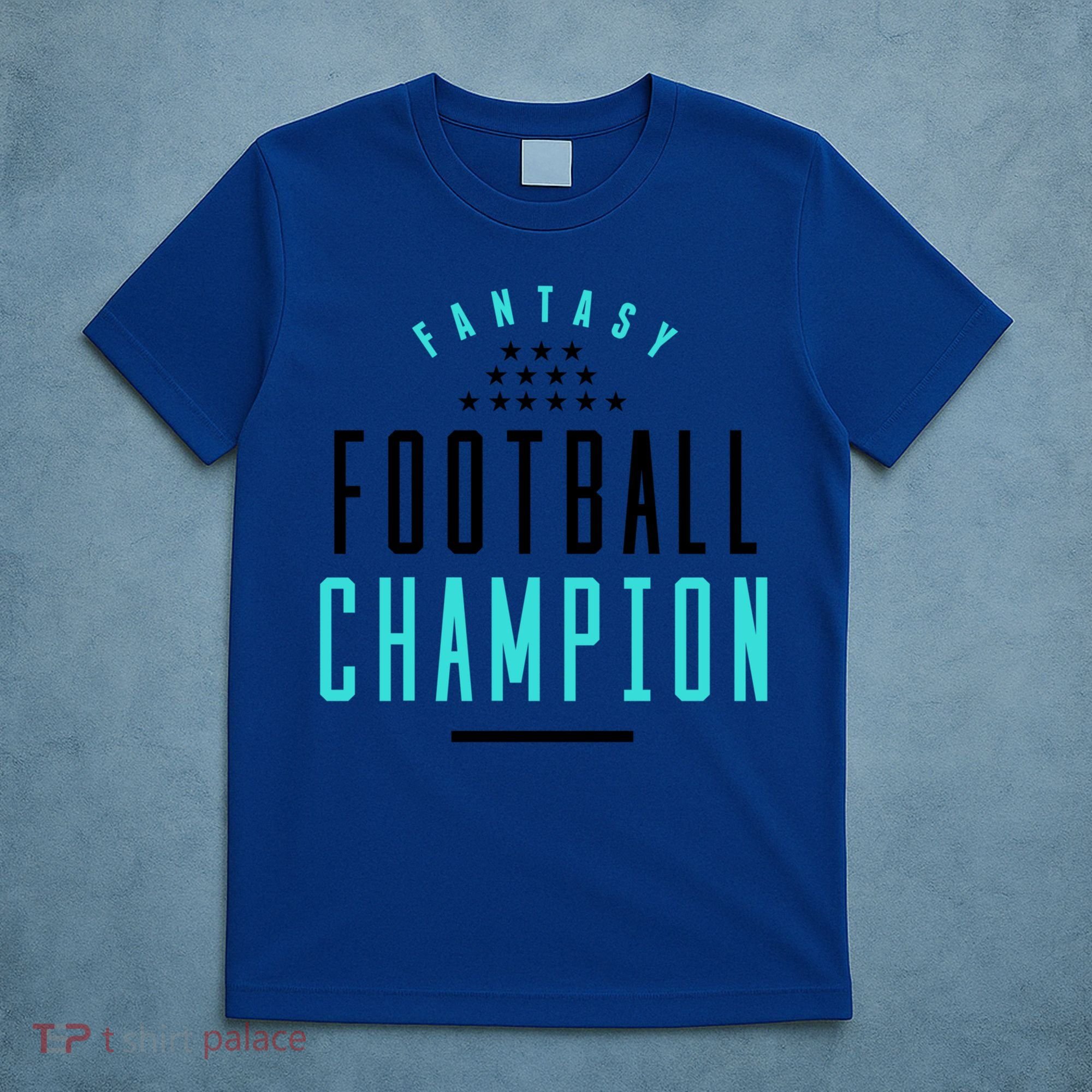 Fantasy Football Champion Winner League Draft Team Gift T-Shirt