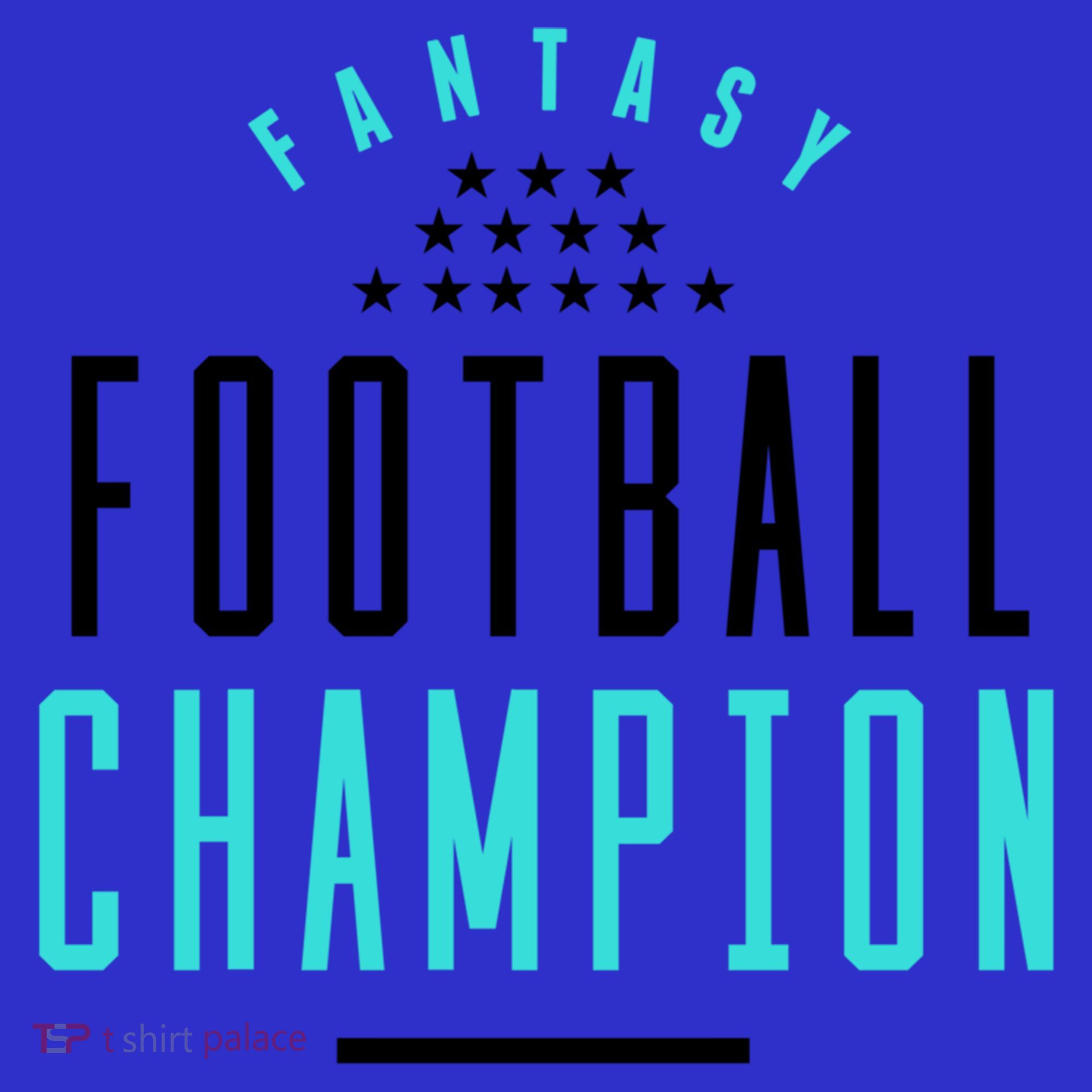 Fantasy Football Champion Winner League Draft Team Gift Mousepad