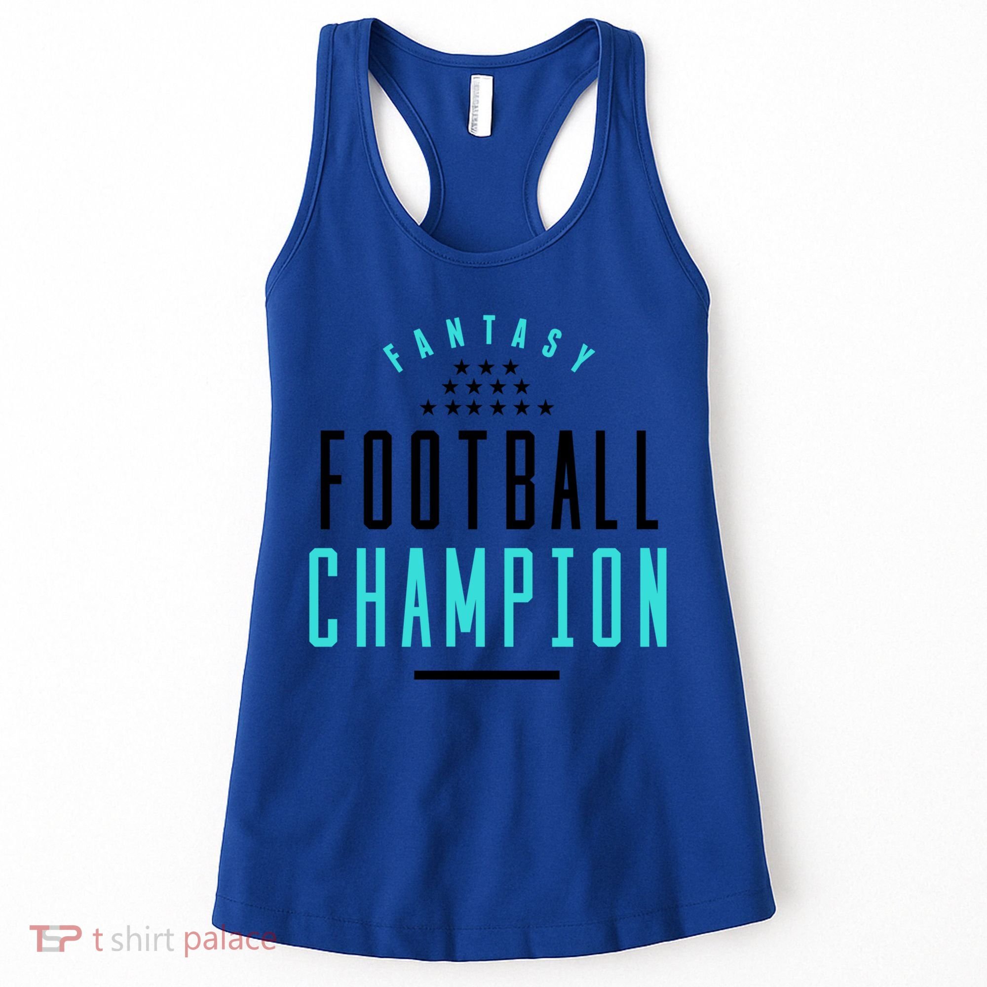 Fantasy Football Champion Winner League Draft Team Gift Women's Tank Top