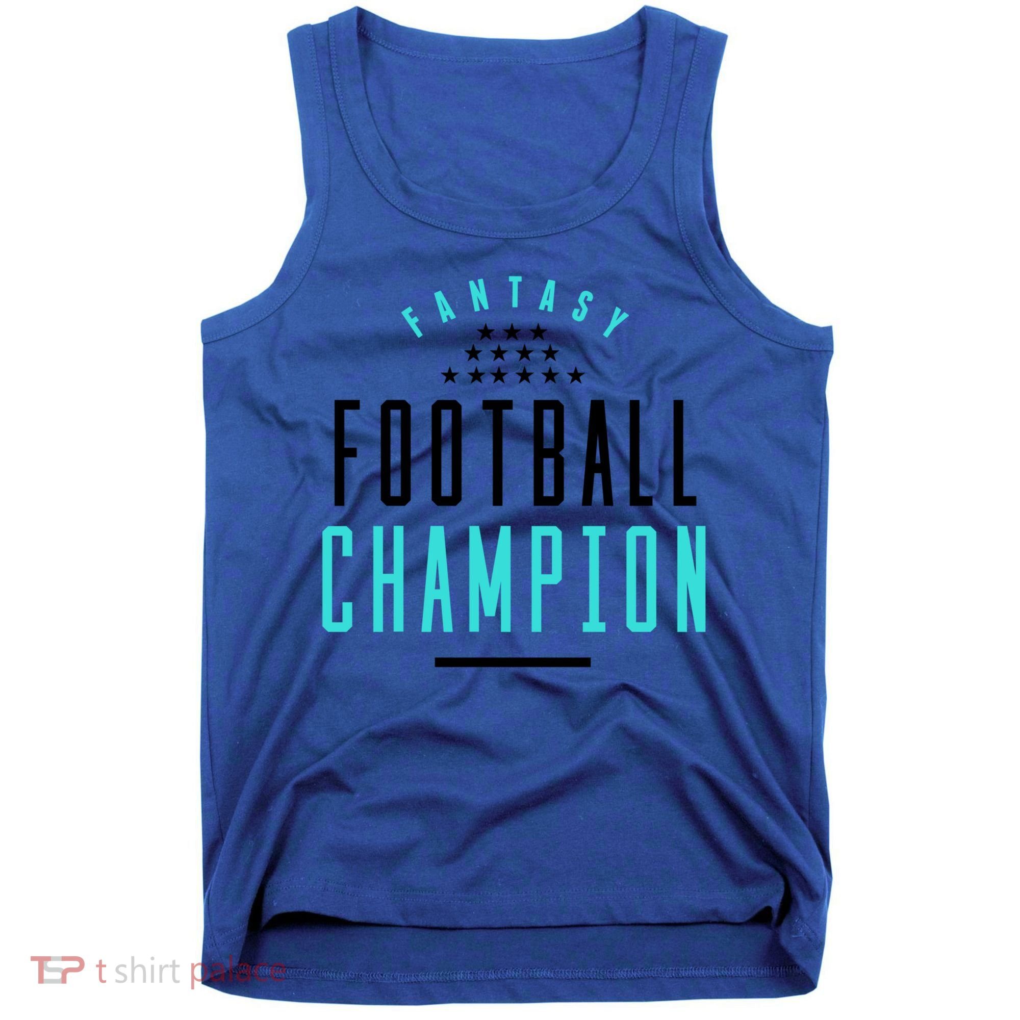 Fantasy Football Champion Winner League Draft Team Gift Tank Top